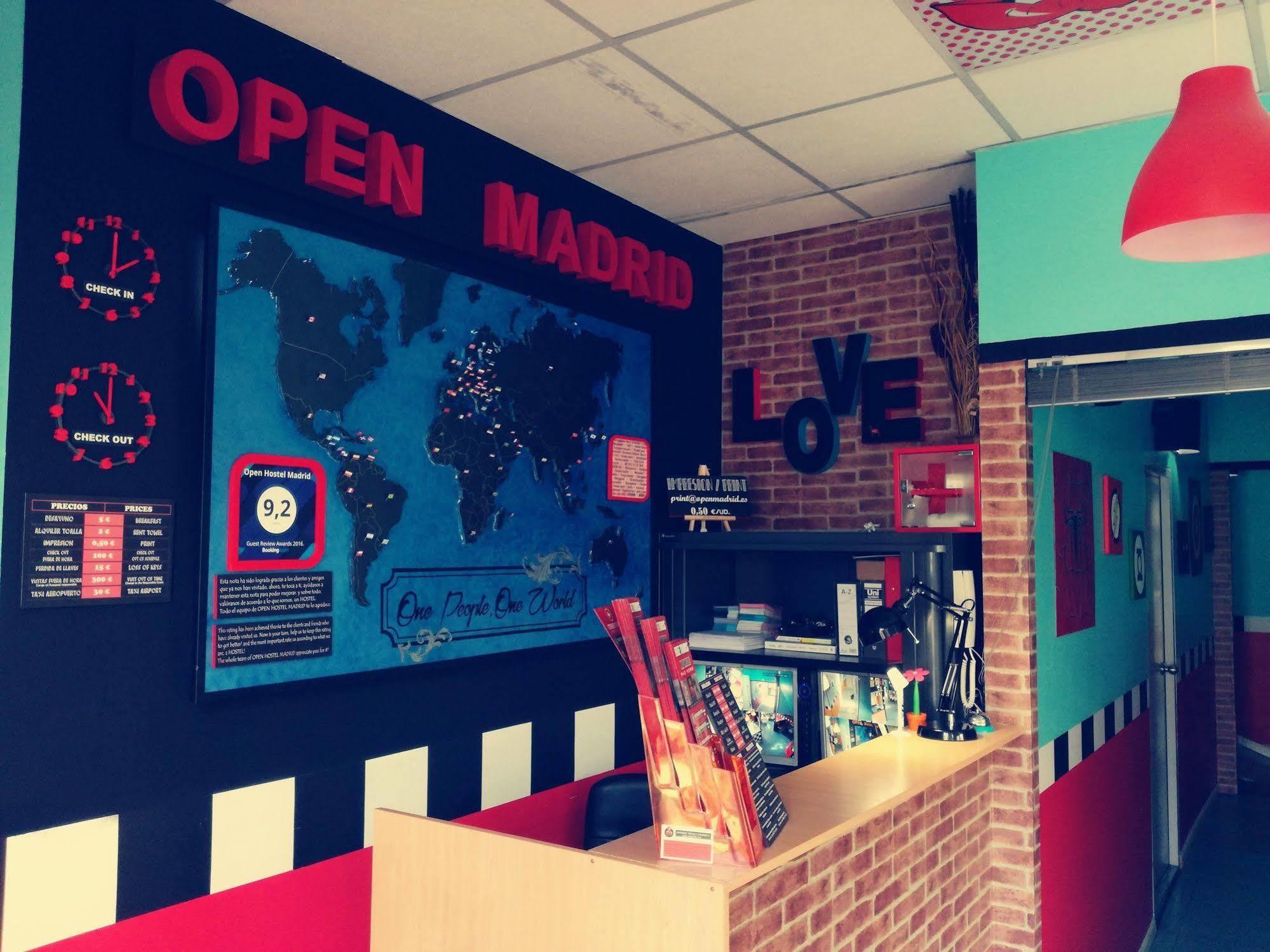 Open Hostel مدريد المظهر الخارجي الصورة